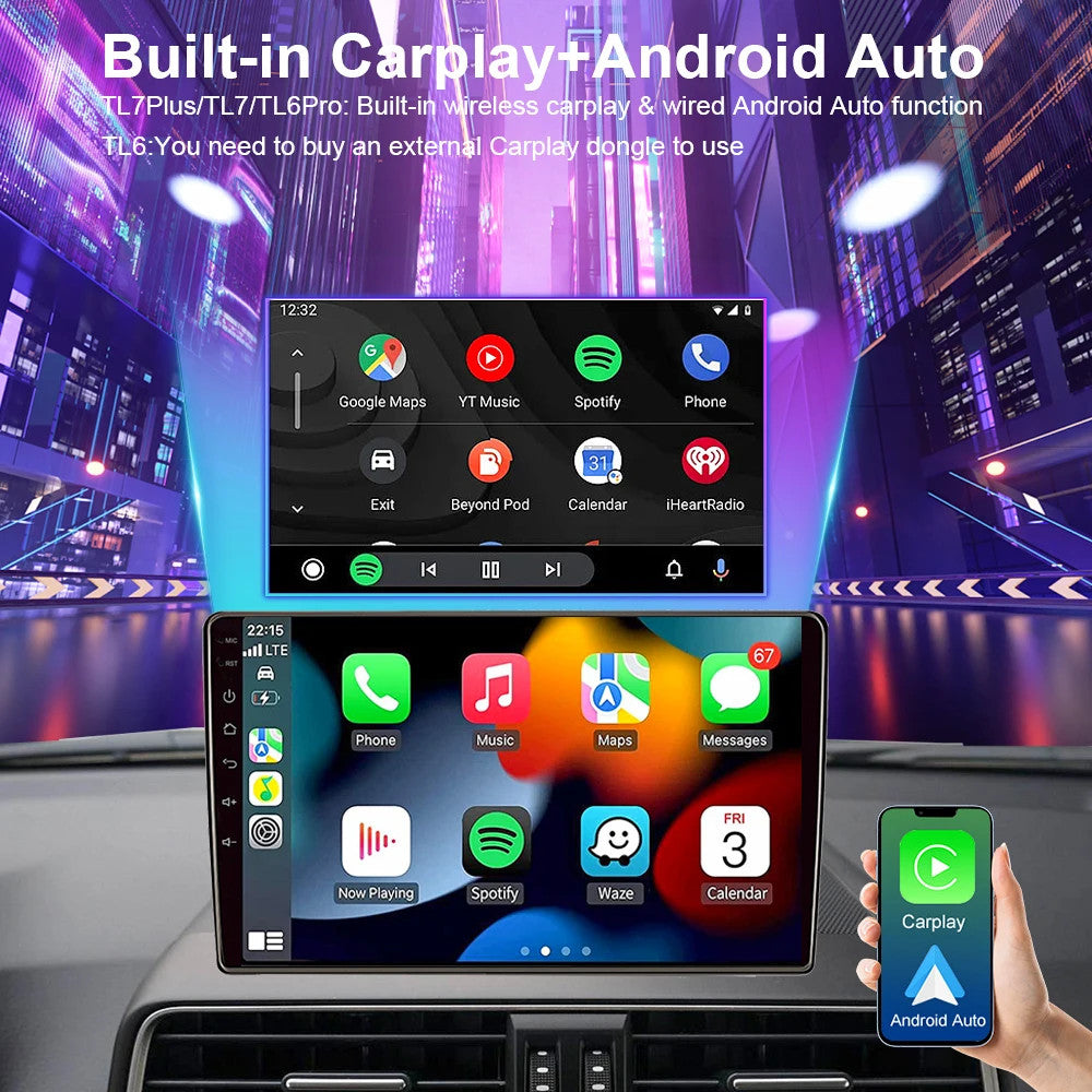 for Benz B Class B150 B160 170 B180 B200 B55 2004-2012 CarPlay Car Radio Screen