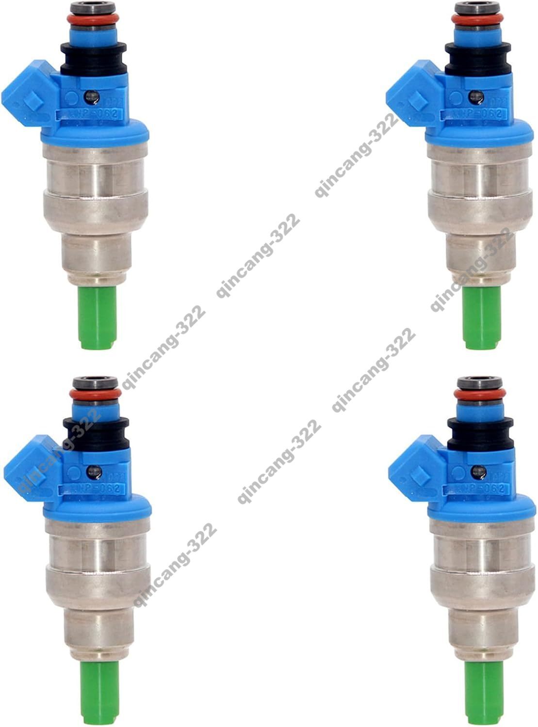 4 Pieces Fuel Injector MDH182 INP062 for Mitsubishi Mirage for Plymouth Colt Vista