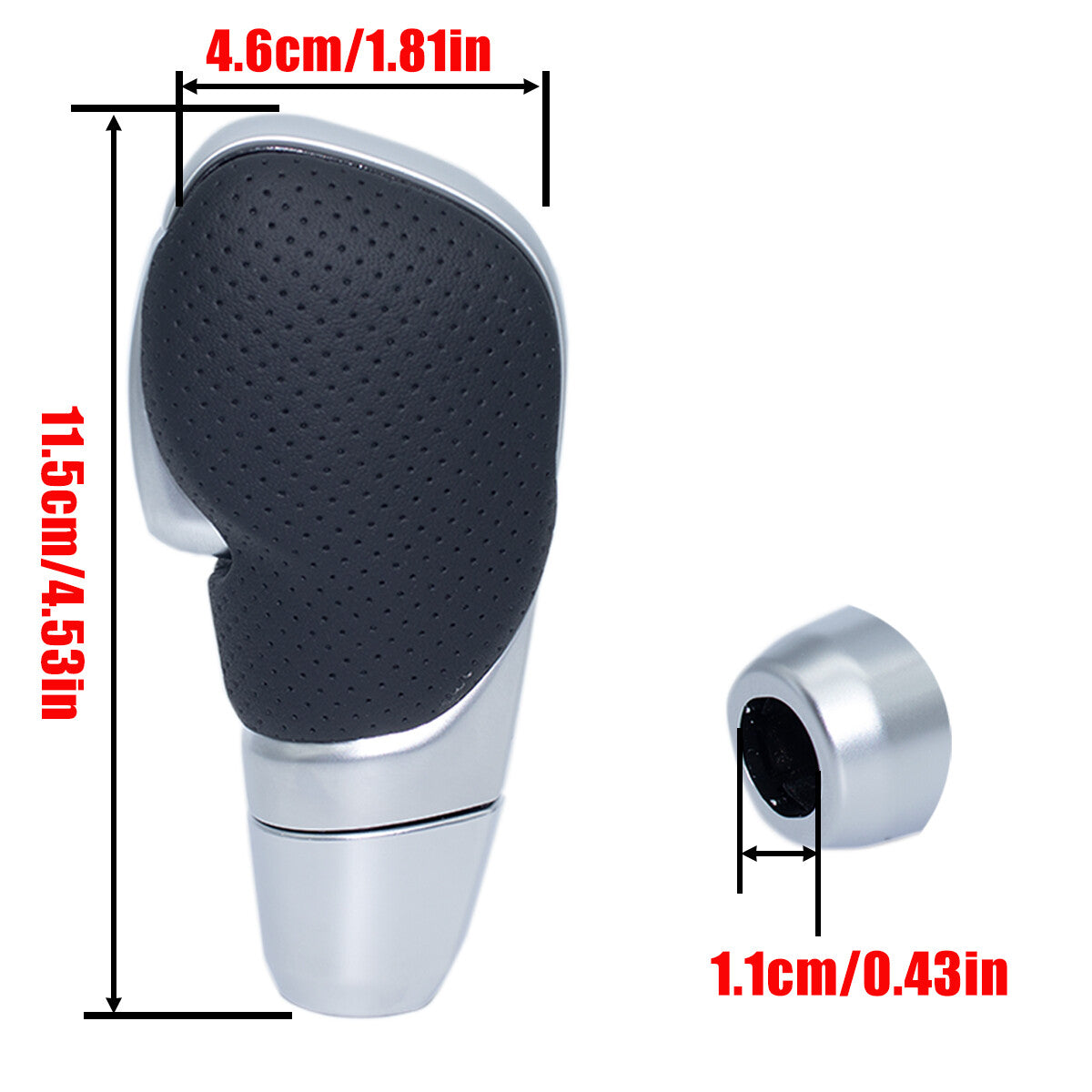 Automatic Gear Shift Knob for Renault Koleos 1 2 Megane 4 PU Leather 328650419R