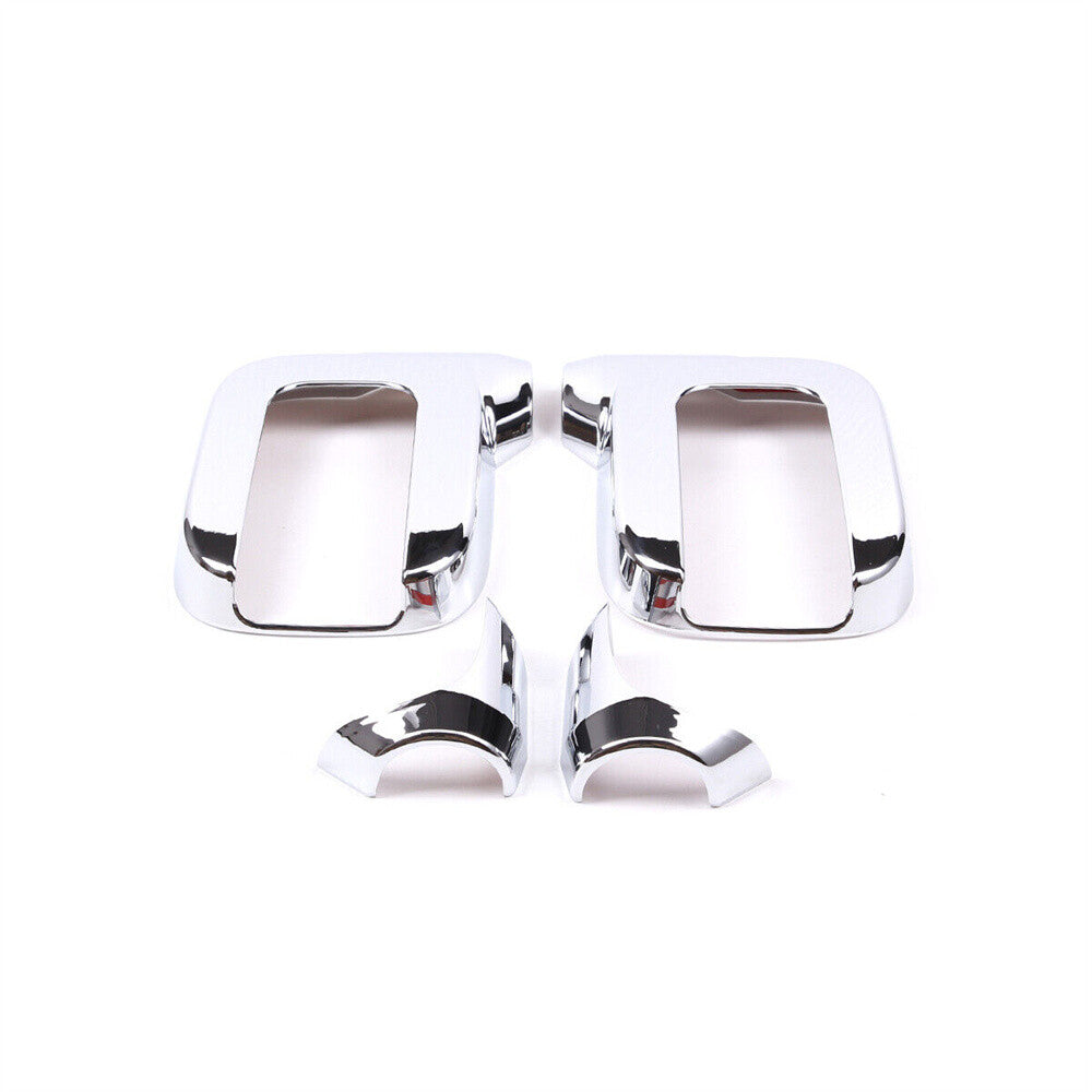 Chrome ABS Side Rearview Mirror Caps Cover For HUMMER H2 2003-2009 Accessories