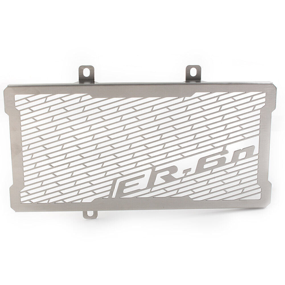 Radiator Guard Grille Grill Cover Protector Fit for Kawasaki ER-6N 2012-2016 Silver
