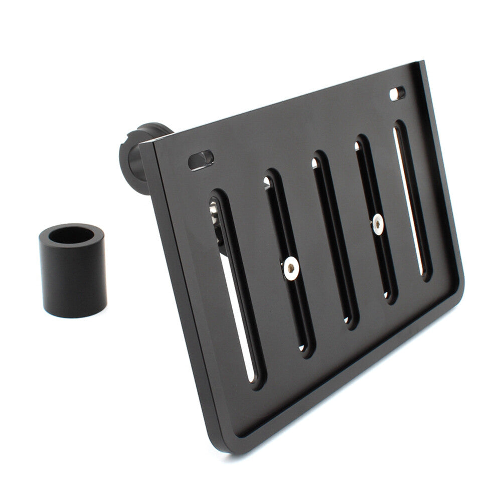 Side Mount License Plate Bracket Holder Kit Black for Harley Softail 2018-22 mo