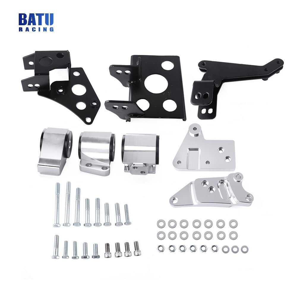 Engine Mount Kit Bracket K-Swap EK K-Series Fit for Honda for Civic 96-00 K20 K24
