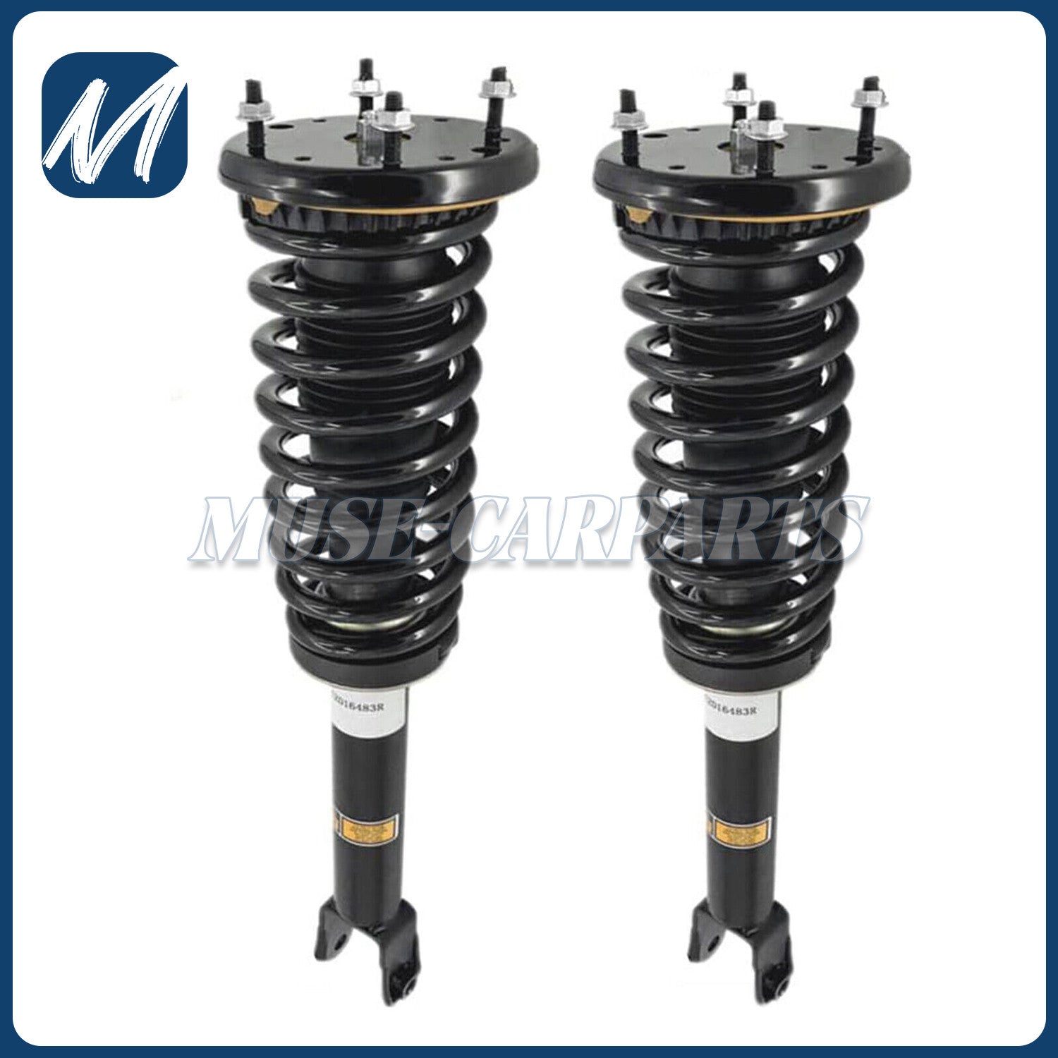 2-Piece Front LH+RH Pillar and Spring Assembly Kit for 2013-2016 for Lincoln MKZ EG9Z18124K