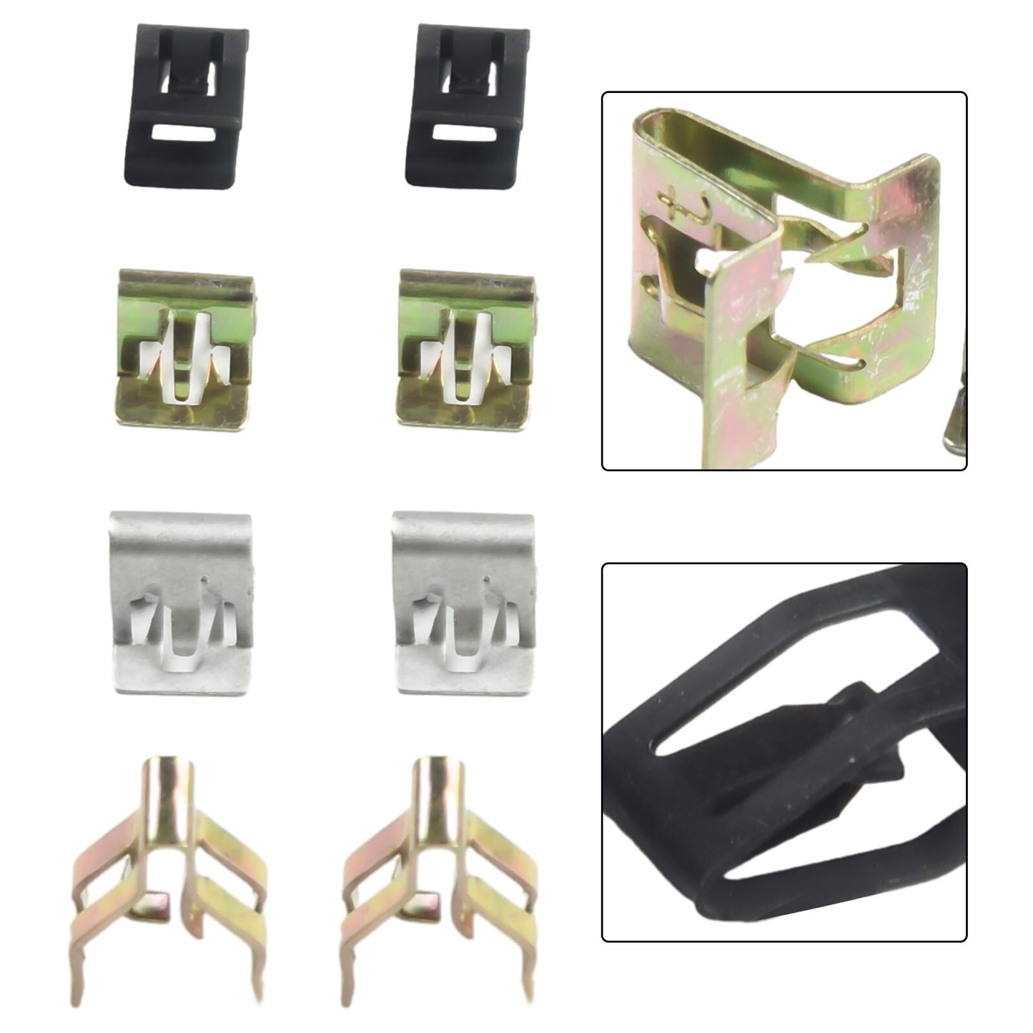 Universal Automotive Dashboard Clip, Metal Rivet Dashboard Fastener 20X AU