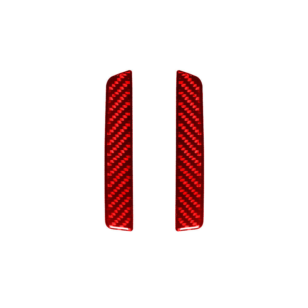 4Pcs Red Carbon Fiber Floor Console Panel Trim for LEXUS RX330 RX350 2004-2009