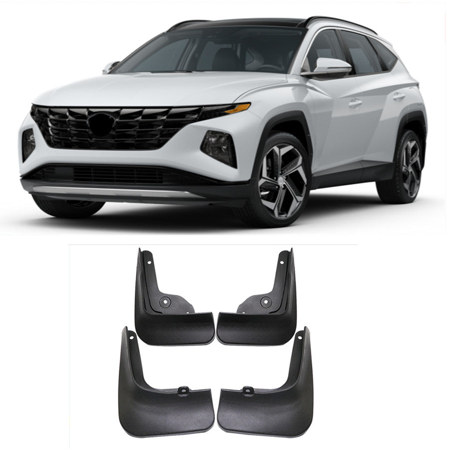 4-piece pack suitable for 2022 for TUCSON for Hyundai MUD FLAP FLAPS SPLASH GUARDS MUDGUARDS