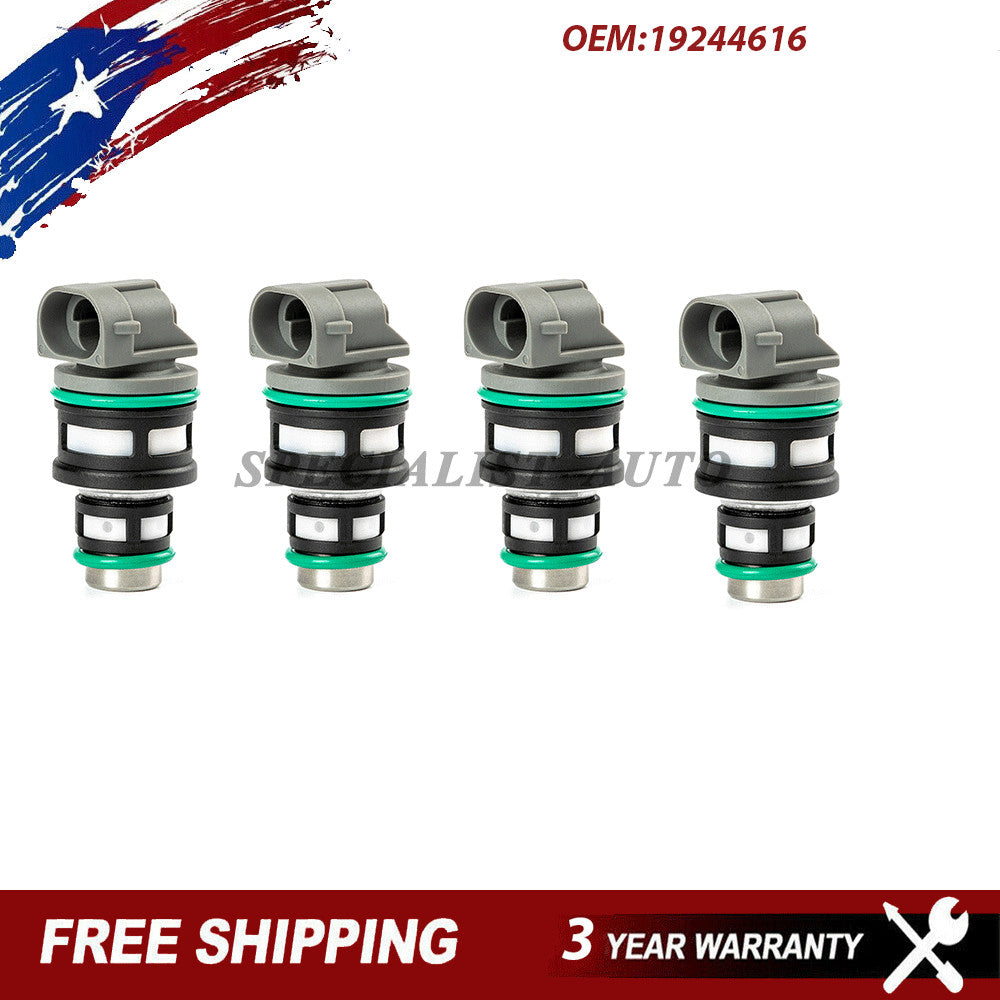 4¡Á Fuel Injectors 17113124 17113197 1994-1997 for GMC Sonoma for Chevrolet S10 2.2L