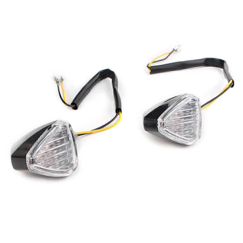 LED Amber Turn Signal Lights Indicator Lamp Blinker Fit for Suzuki Clear Motorcycle