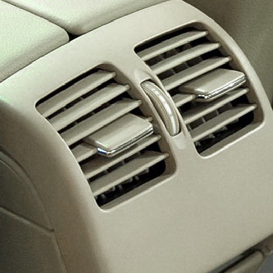 Rear Air Grille AC Outlet Air Vent for Mercedes C Class W204 2007-2013 Beige AT