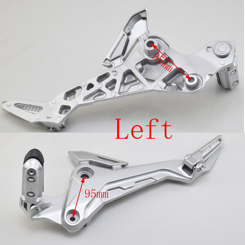 Aluminum Alloy Footpegs Assembly RightLeft Electric Vehicle for Honda MSX125