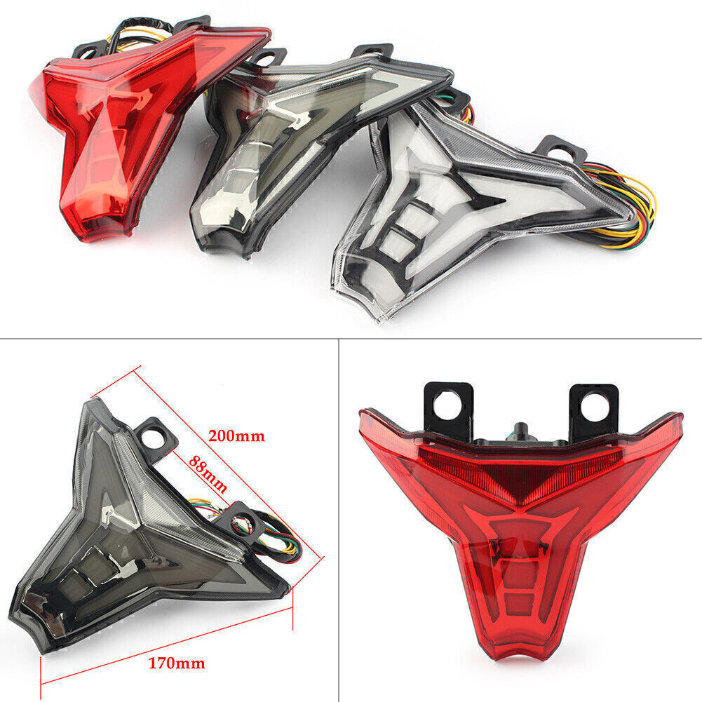 Motorcycle Rear Taillight Brake Turn Signals Fit 2015-2018 for KAWASAKI Z1000