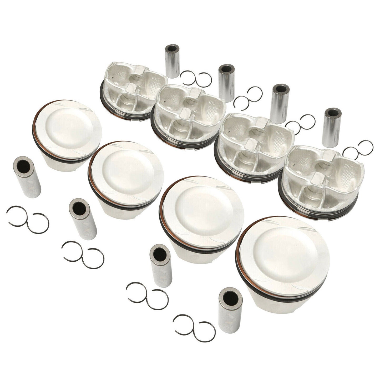 Engine Rebuilding Gasket Seals Kit A2730100814 Pistons Rings for Mercedes-Benz