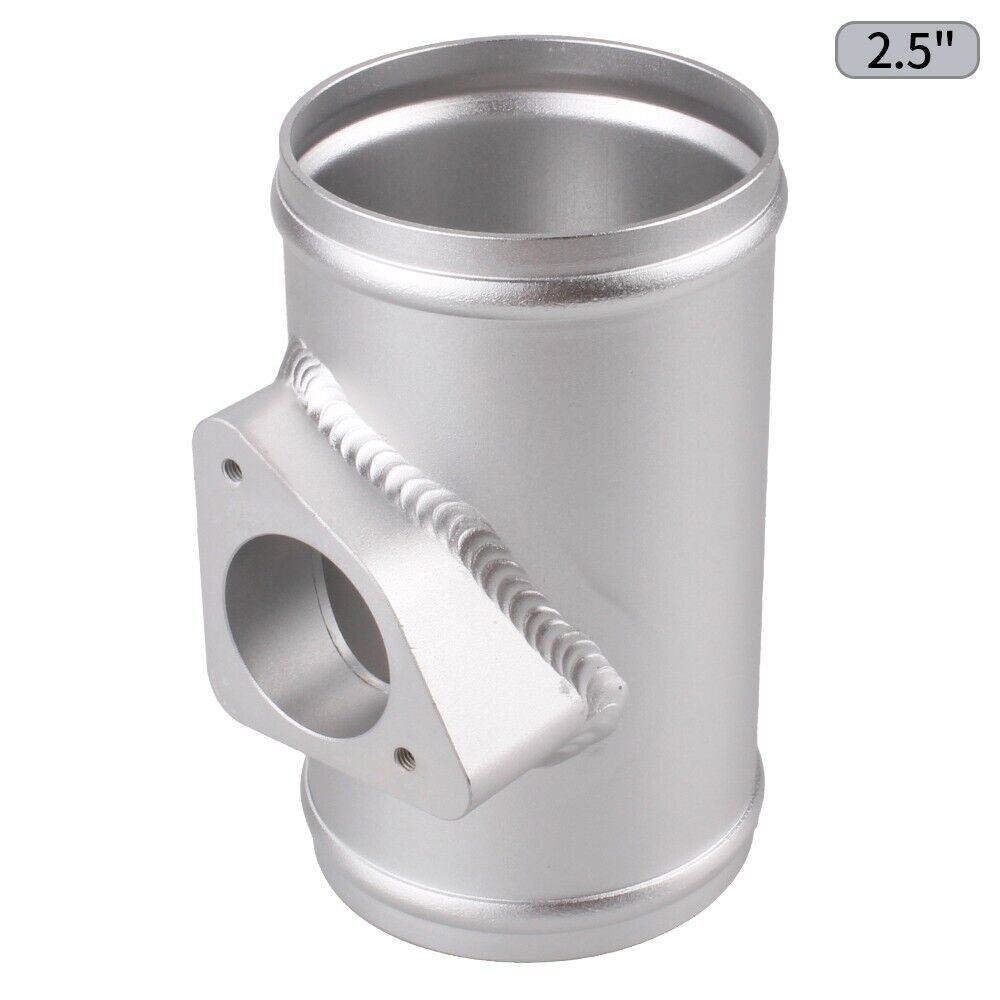 2.5 63mm Mass Air Flow Sensor Adapter Mount MAF Intake Pipe Tube for Mazda 3/6