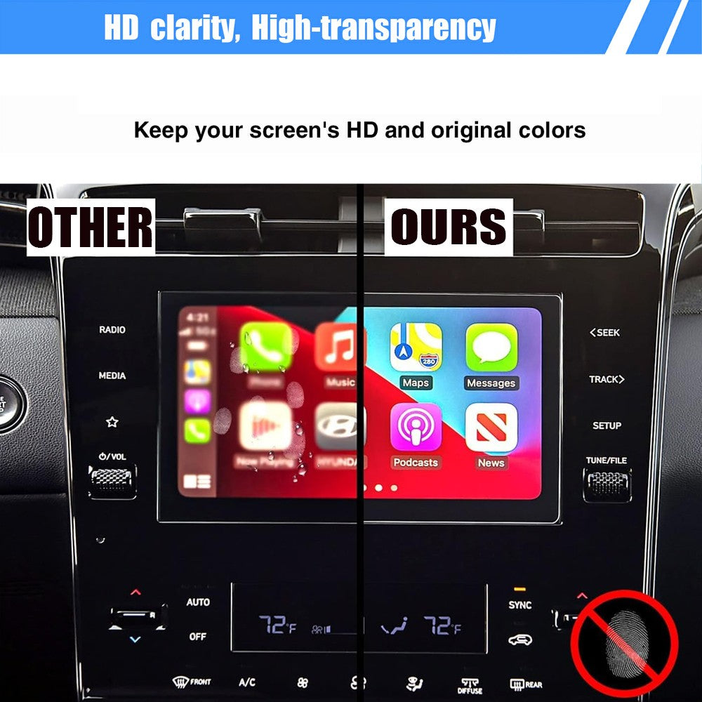 8inch HD Car Touch Screen Protector Cover Fit for Hyundai for Tucson 2022 2023 2024