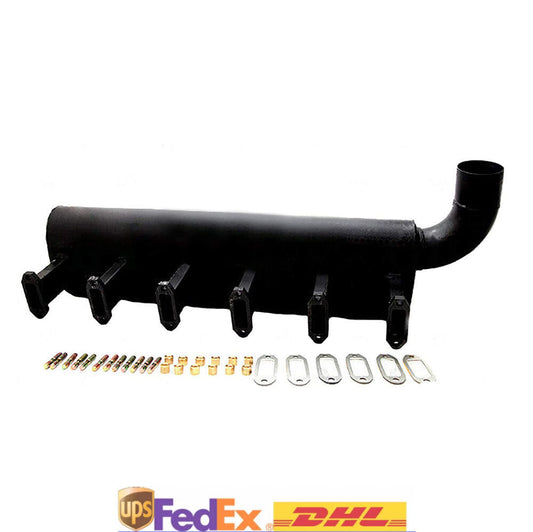 Exhaust Manifold Muffler For Deutz 02160569, 912, 913, 914, 6Cylinder 0216 0569