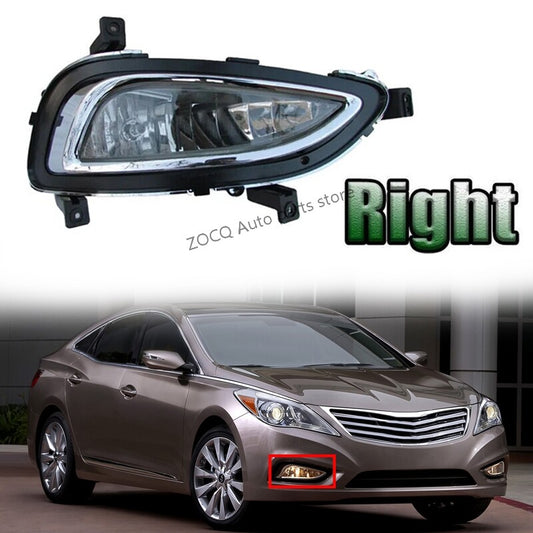 for Hyundai Azera 2011-2014 Right Front Bumper Fog Lamp Daytime Running Light