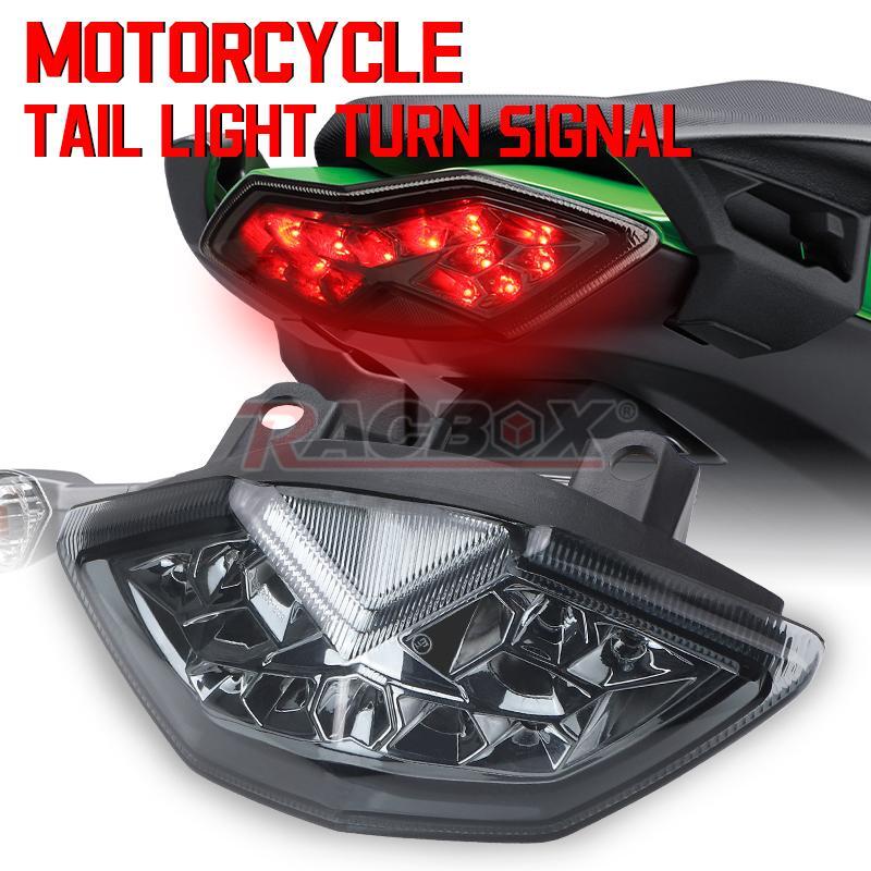 Brake Tail Light LED Integrated Turn Signal for Kawasaki 2010-2013 ZR1000 Z1000