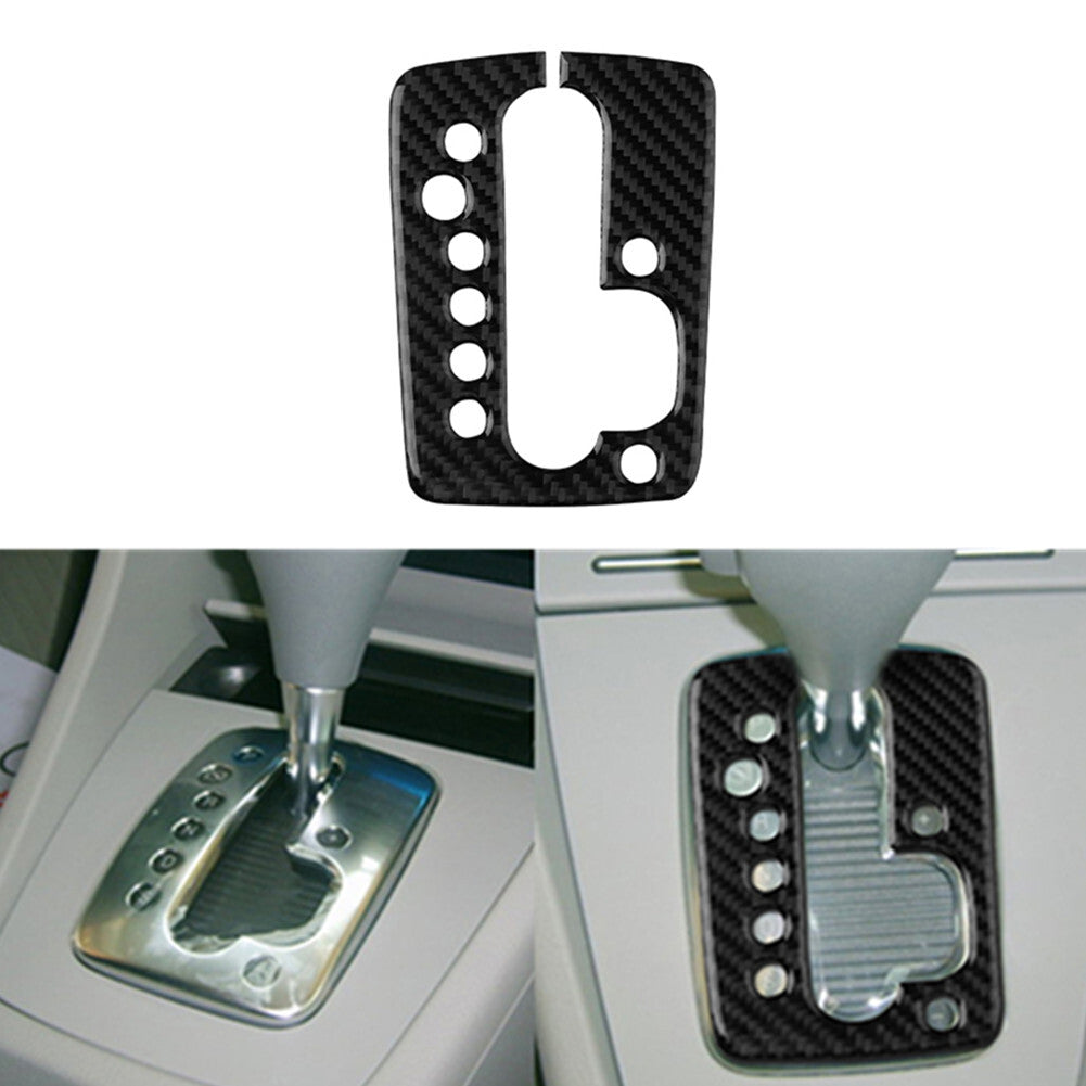 Carbon Fiber Automatic Gear Shift Panel Cover Trim for Audi for A4 S4 2005-2008