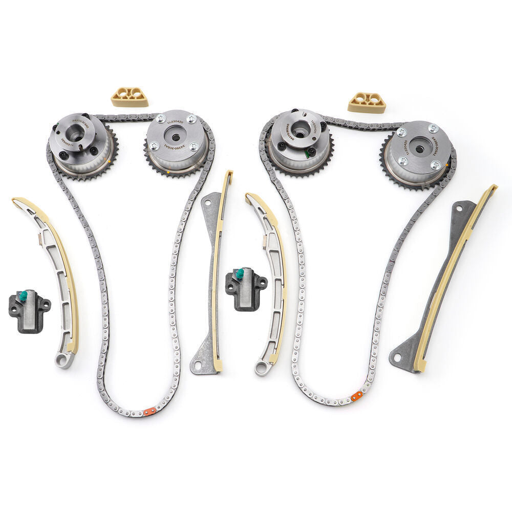 Timing chain kit for 2013-2019 for Hyundai Santa Fe 3.3L 24350-3CGA1 24410-3CGA3. new.