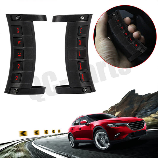 1XUniversal Remote Control Button Car Steering Wheel Wireless For Stereo DVD GPS