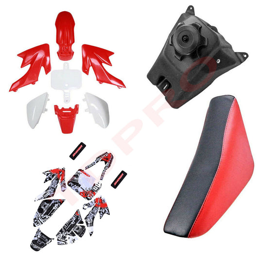 Plastic aerodynamic decal kit vest for seat for CRF50 Pit bike SSR 110cc 125cc - Taodao