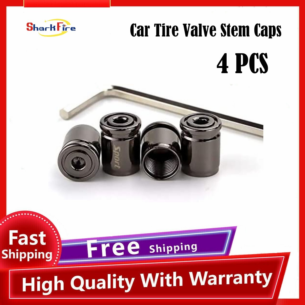 Locking tire valve stem cover for automatic wheels, tire rods, and anti-theft valve stem cover