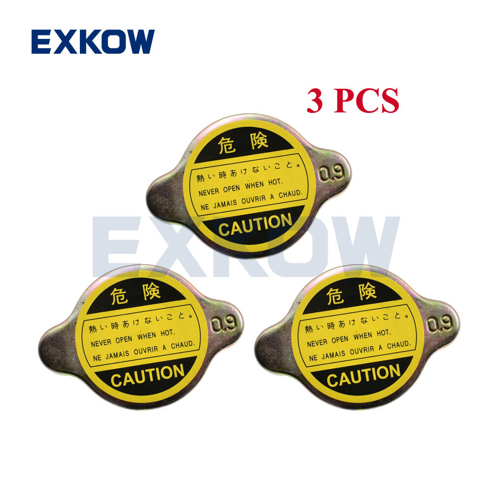 3X Radiator Cap for Mitsubishi Pajero II L200 Lancer 3000GT Eclipse MB660735
