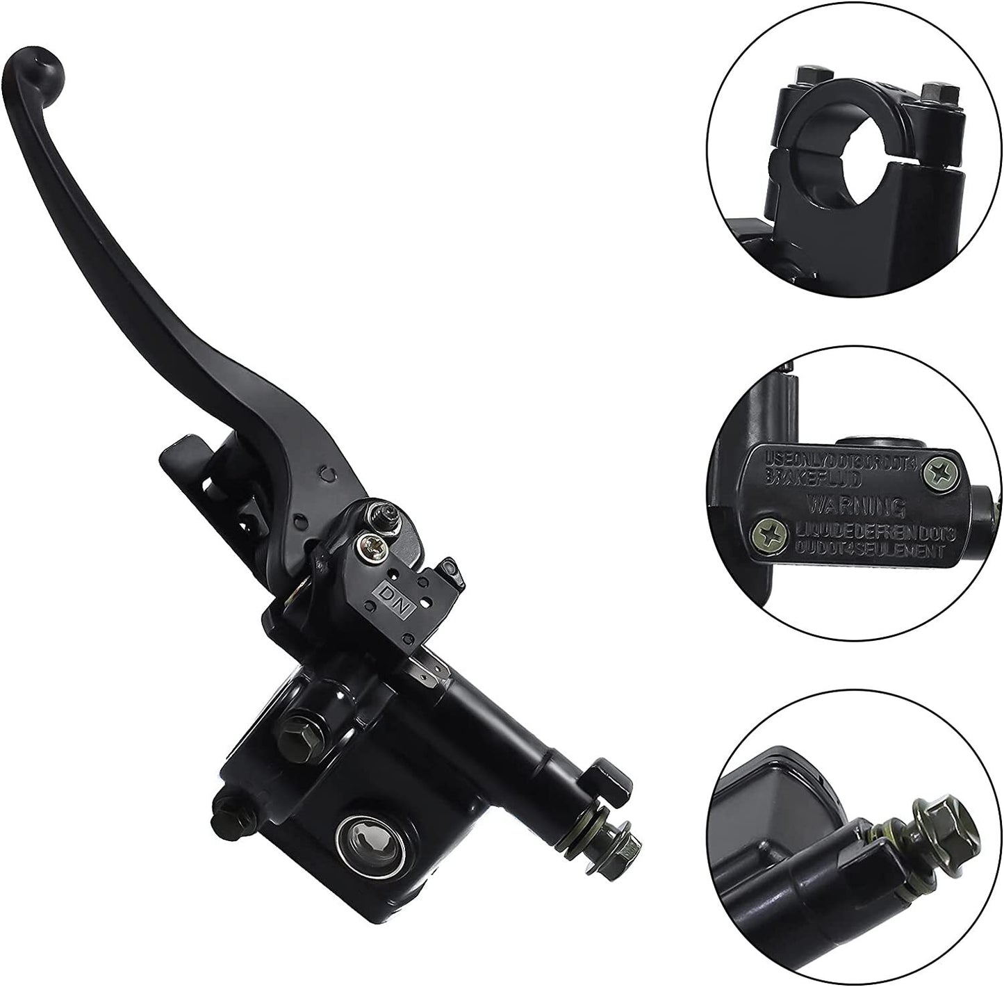 Brake Lever Pump for Quad Moped Motorcycle Dirt Bike,Taotao Roketa Sunl Kazuma