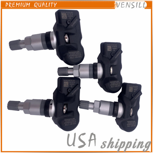 Set of 4 TPMS Tire Pressure Monitor Sensor for BMW 328I 528I X3 for Mini for Porsche 911