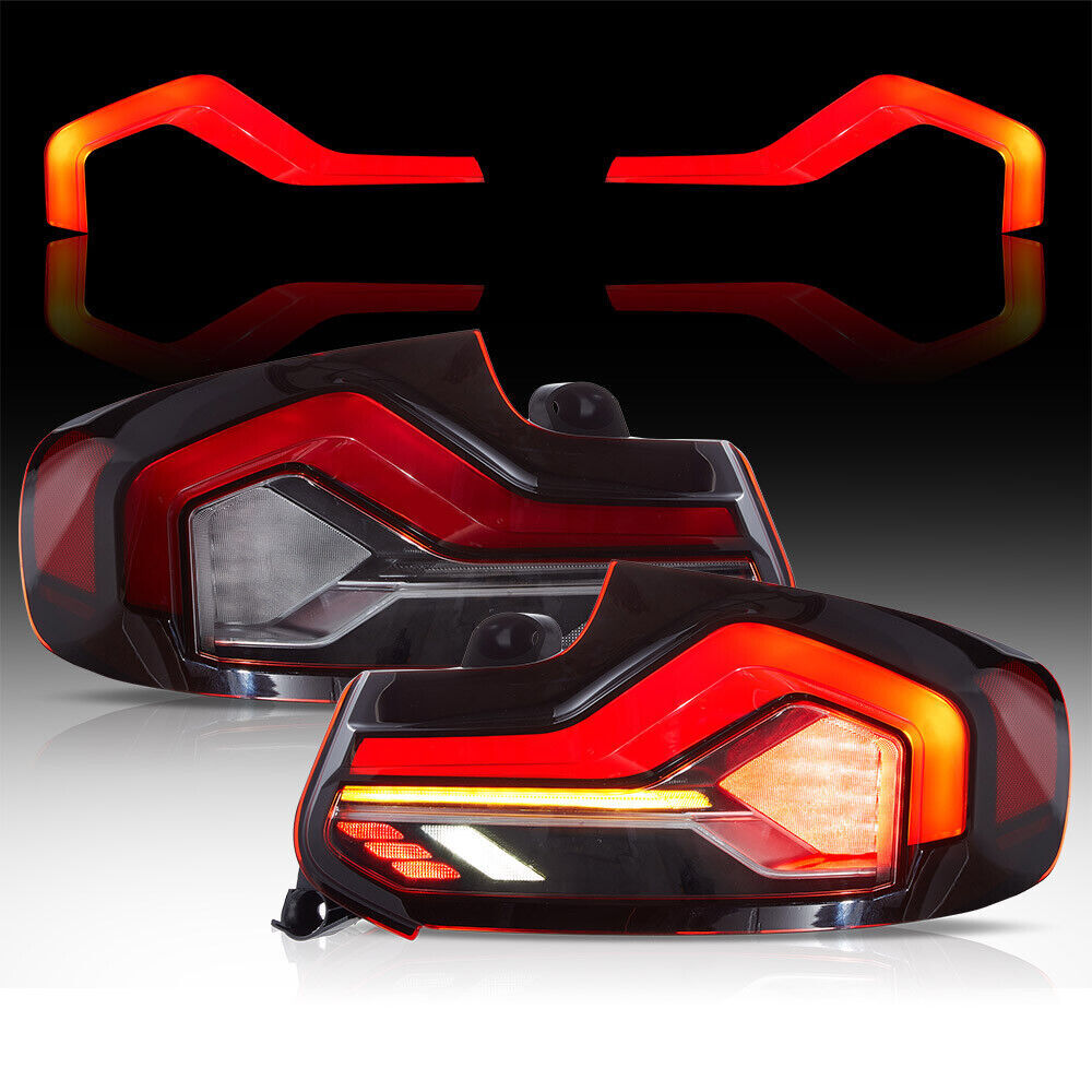 Two LED taillights for 2014-2021 for BMW 2 Series M2 F87 F22 F23 sequential taillights.