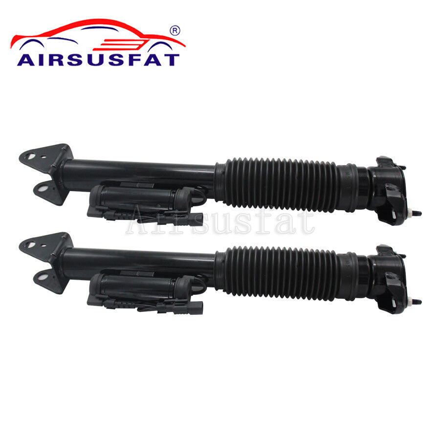 A pair of rear suspension shock absorbers with ADS struts for Mercedes W166 GL ML class, model 1663260500