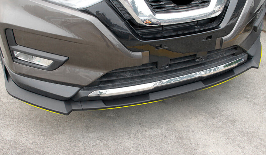 for Nissan X-TRAIL Rogue 2017-2020 Matte Black Front Bumper Lip Spoiler Splitter