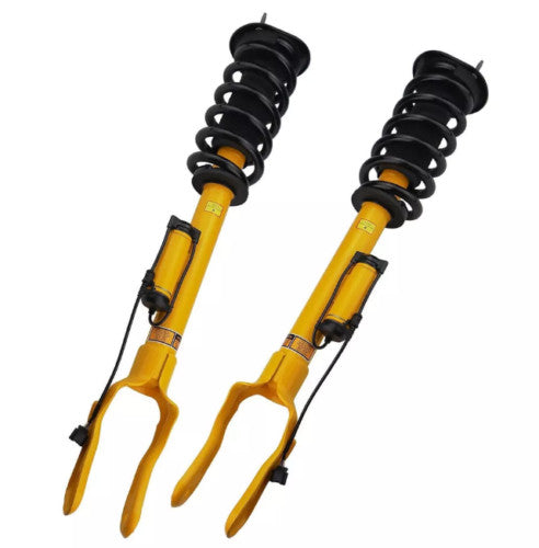A pair of PASM rear left and right shock absorber struts for Porsche Macan 95B 2015-2020.