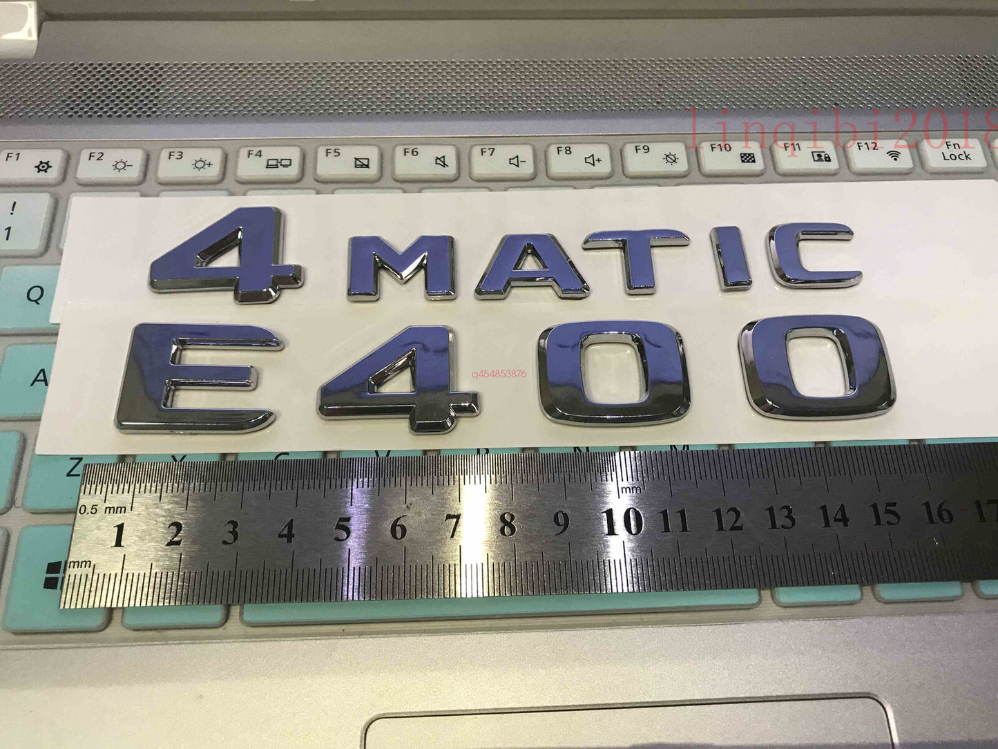2018 E400 4 MATIC Rear Trunk Emblem Decal Badge FOR AMG NEW