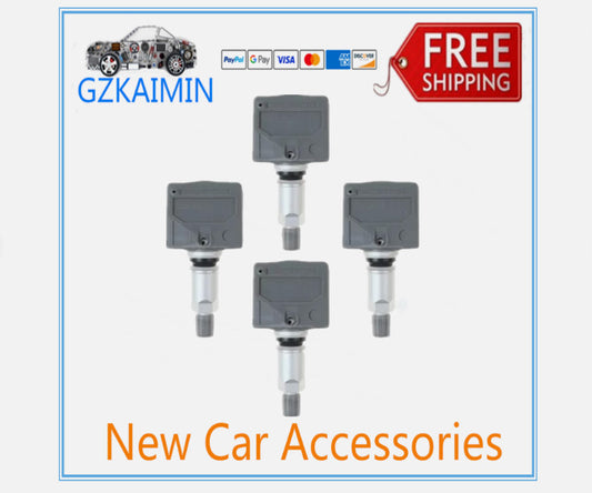 4-pack of tire pressure sensors 40700-CK002 and 40700-JK00B, suitable for Nissan Titan 2004-2005.