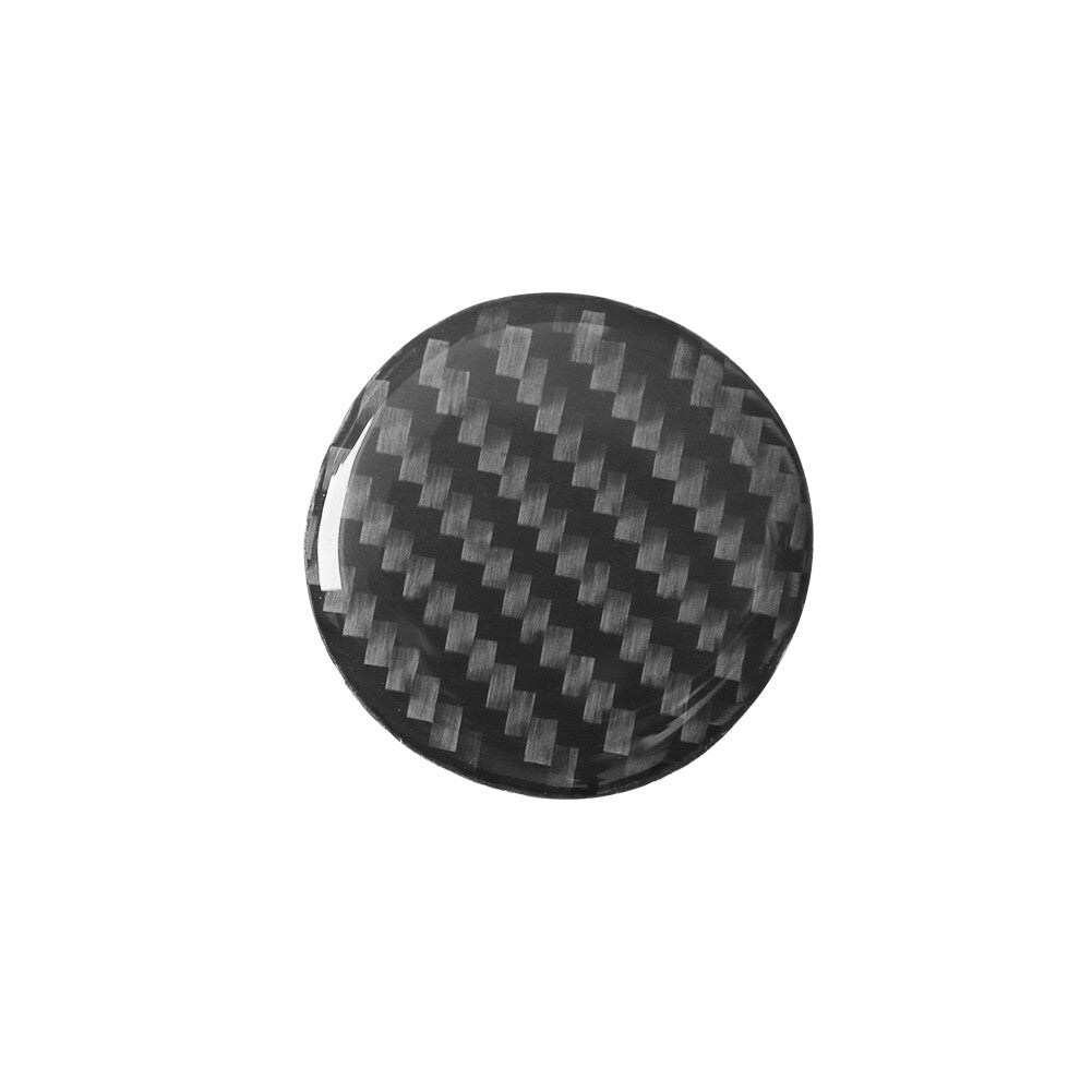Carbon Fiber Shifter Knob Cover Trim for Land Rover Discovery Sport 2015-2019