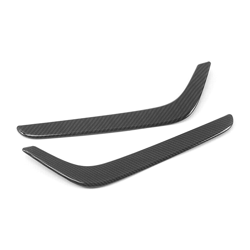 Carbon Fiber ABS Front Fog Light Lamp Eyebrow Trim for Honda CRV CR-V 2017-2020