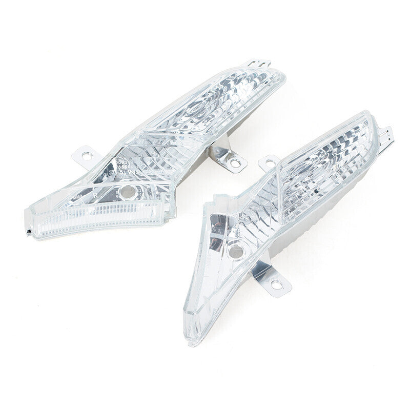 A pair of clear plastic front side marker lights are suitable for the for Porsche for Cayenne 2007 - 2010