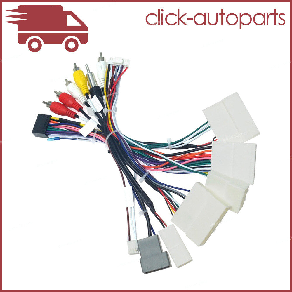 Fits for Toyota Aftermarket Radio Stereo Car Wire Harness Cable Adapter w/Canbus BOX