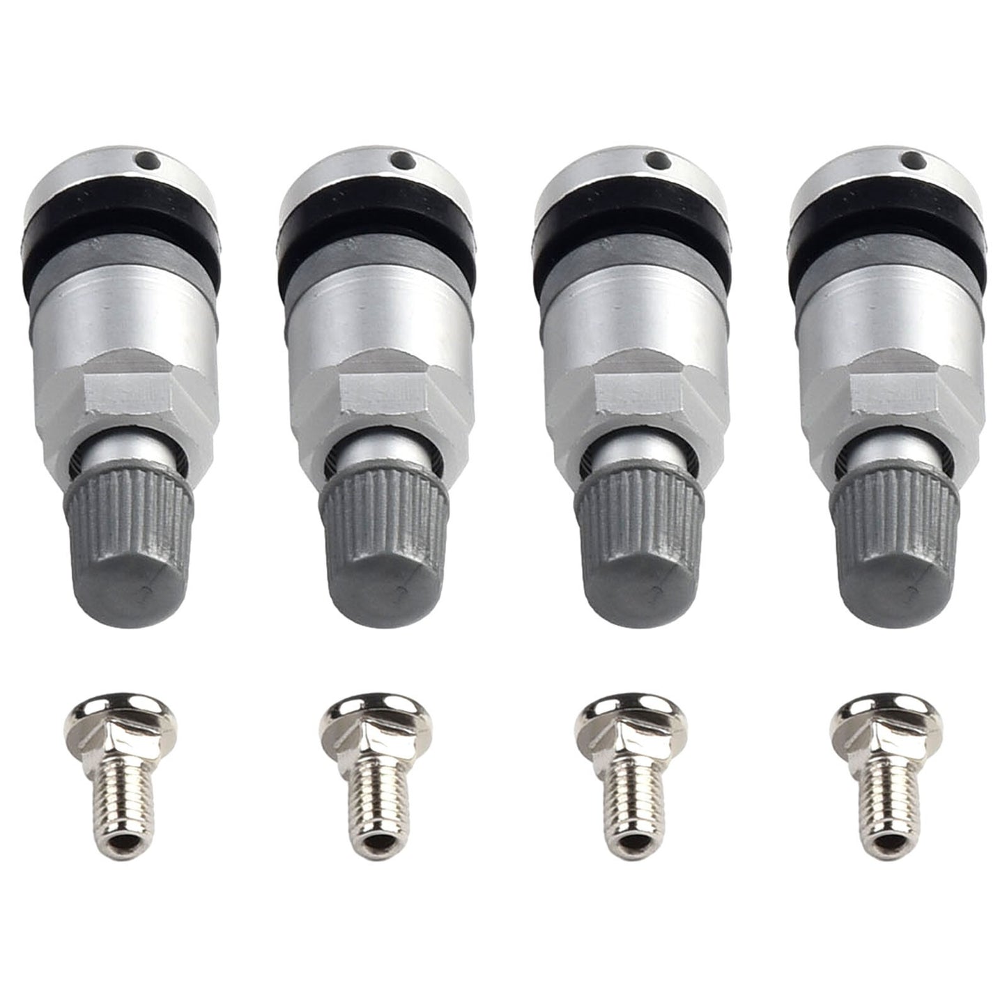 4pcs TPMS Tire Pressure Sensor Valve Stem Repair Kit Fit For 5 Series