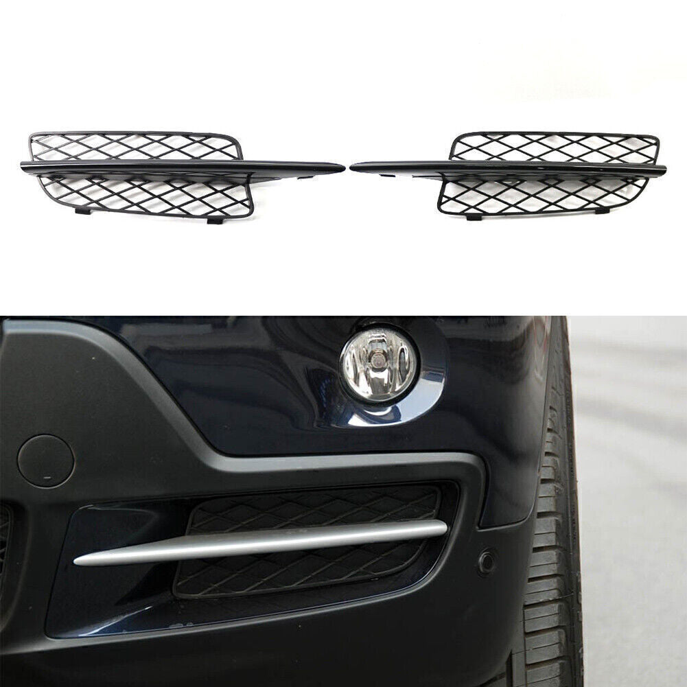 Front Bumper Fog Light Grill Grille Fit for BMW X5 E70 07-10 Left Right Set US