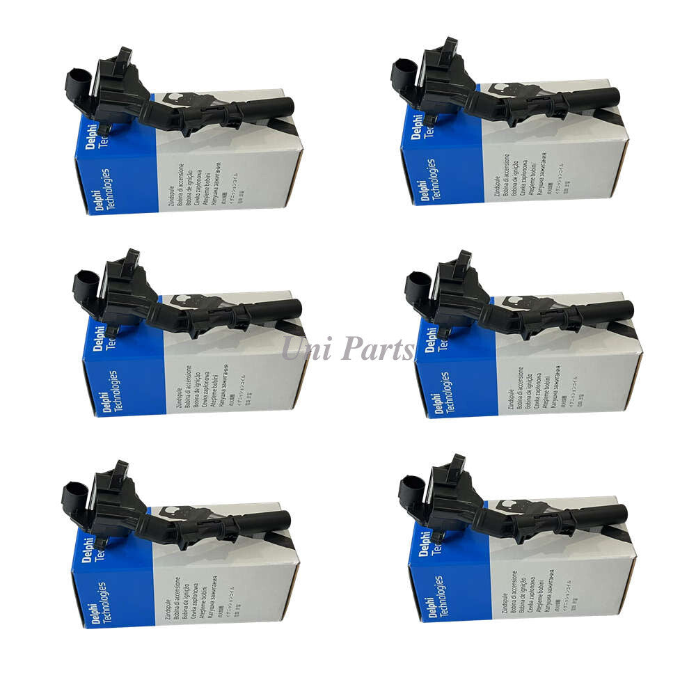 A2769061201 Delphi ignition coil (6 units) for Mercedes W205 W213 W166 E400 GL450 S450