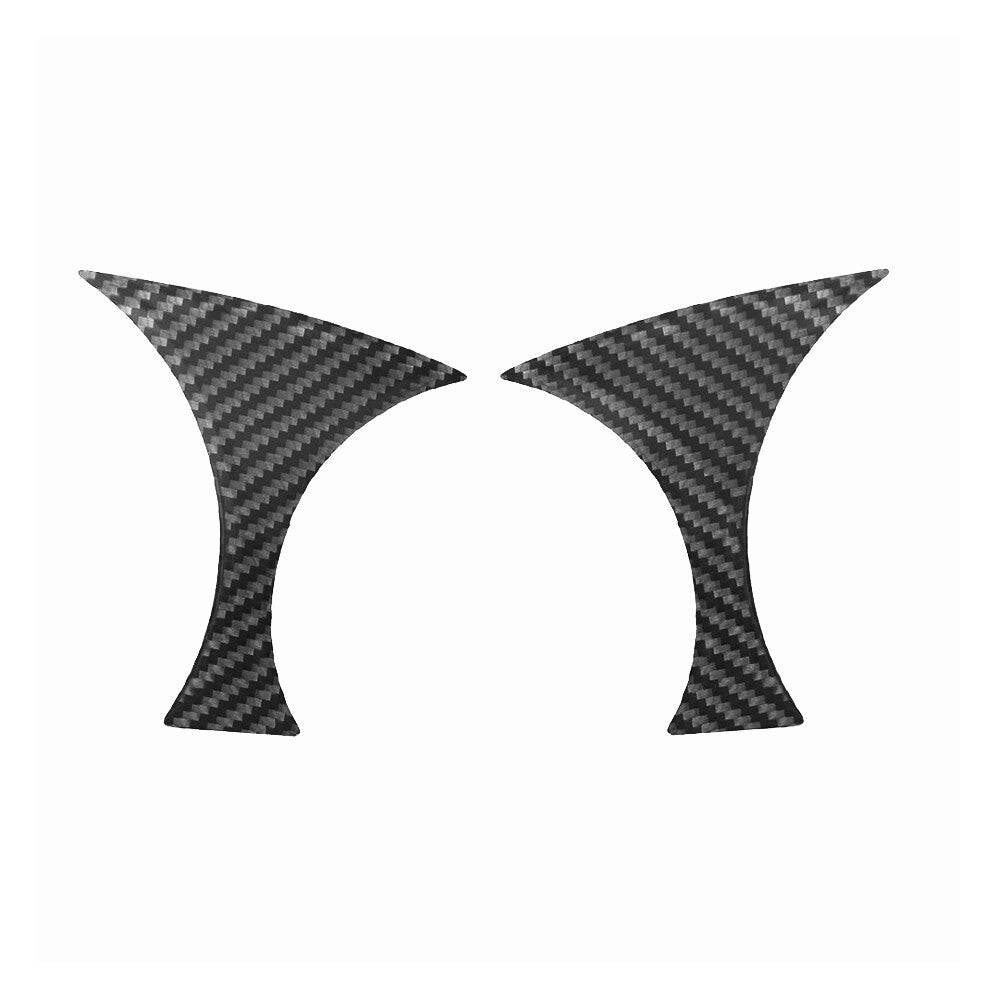 2X Carbon Fiber Speedometer Surround Frame Cover Trim for Chrysler 200 2011-2014