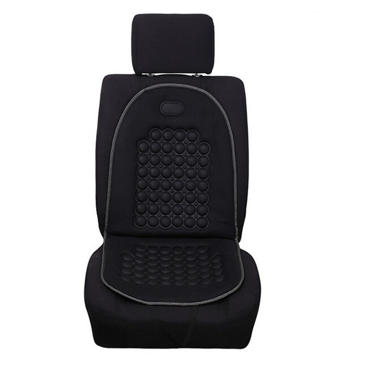 2x Car for Seat Cushion Therapy Massage Padded Bubble Foam Chair for Seat Pad Cover BK