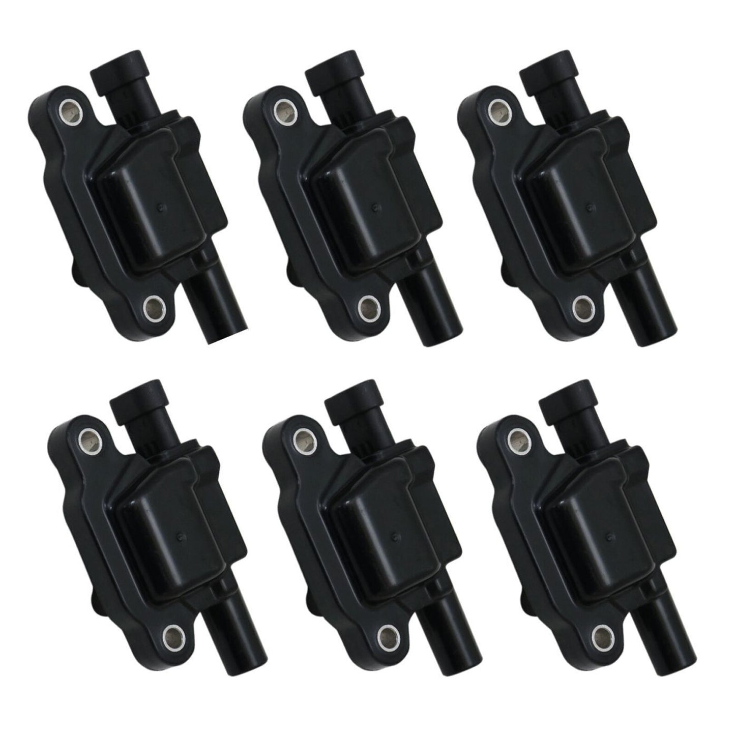 6-piece engine ignition coil kit, square style, for Silverado for Sierra 1500 4.3L