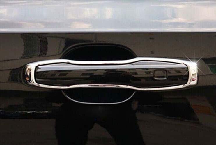 Fit for Volvo XC90 2016-2023 ABS Chrome Outside Car Door Handle Cover Trim 4PCS
