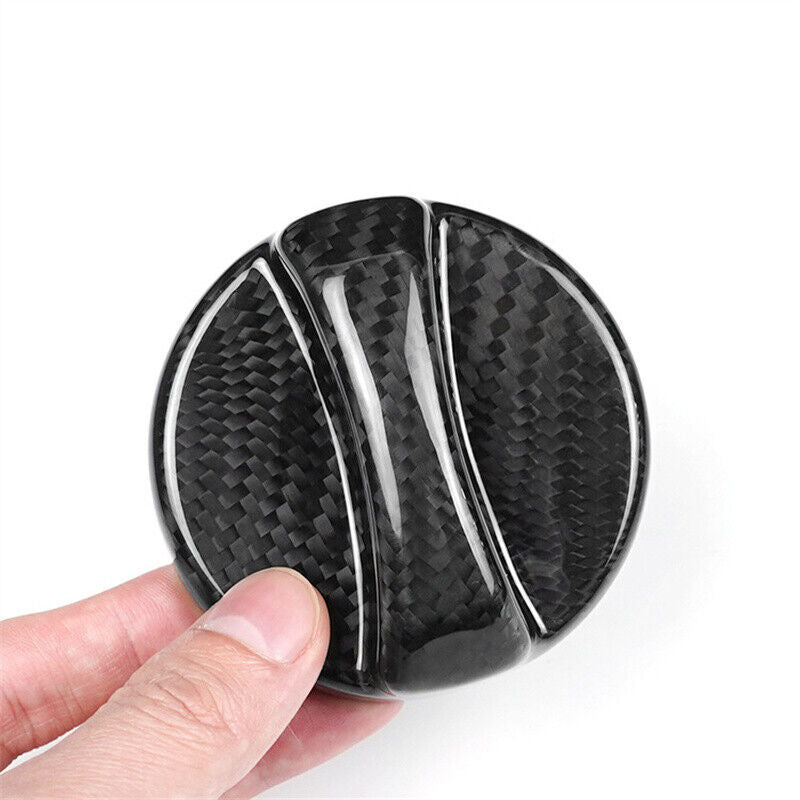 Fuel Gas Tank Filler Cap Cover REAL Carbon Fiber for Chevrolet Camaro 2010-2015