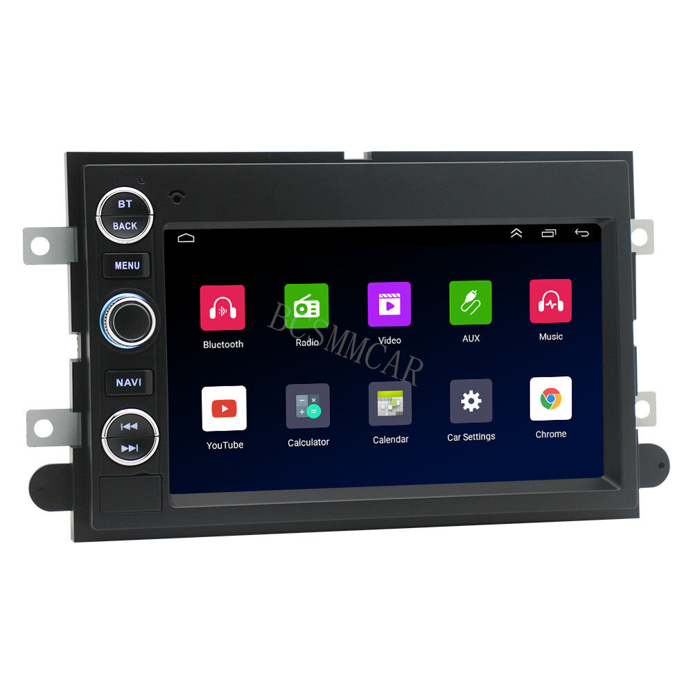 2Din Stereo Radio Touch Screen GPS Navigation Aux FM Fit for Ford F150 2004-2008
