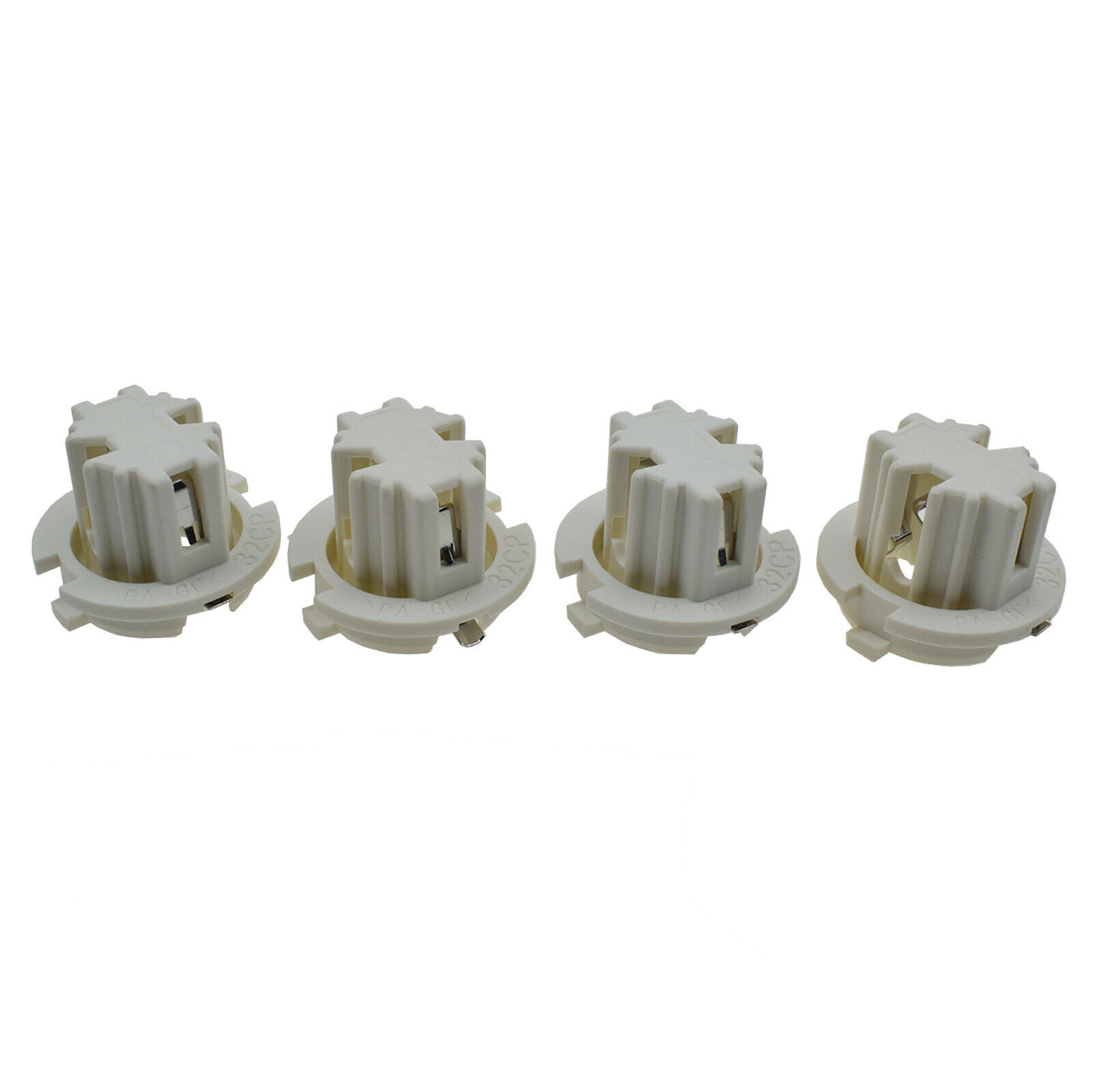 for BMW 760i 750i 745i X3 E83 X5 E53 E70 4PCS Tail Light Bulb Socket 63216943036